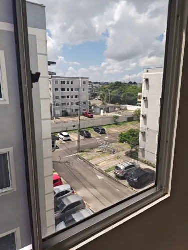 Smart vista do sol no lírio do vale