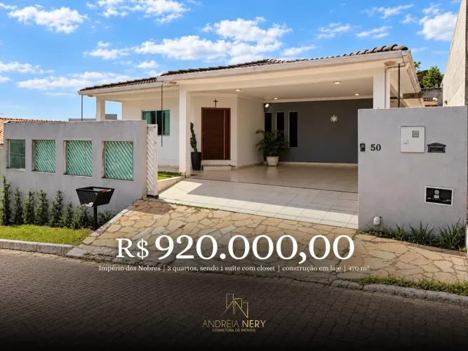 Casa térrea no Condomínio Império dos Nobres | Sobradinho/DF