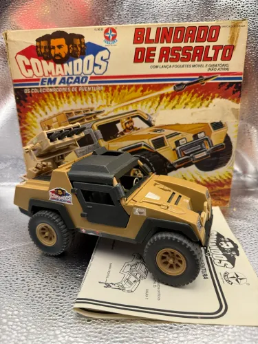 Comandos em Ação Estrela Blindado de Assalto - 1985