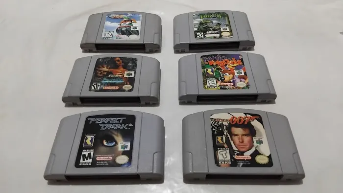 Lote de 6 Cartuchos, N64
