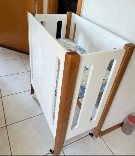 Berço Evolutivo Tom 3 em 1 + colchões 