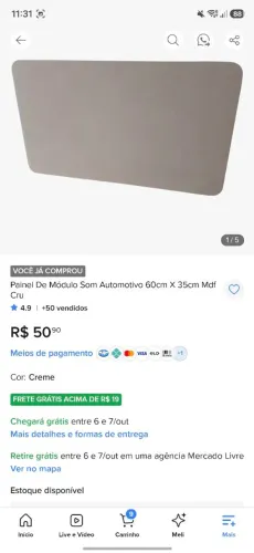 Som automotivo completo