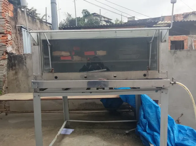 Forno de pizza a gás
