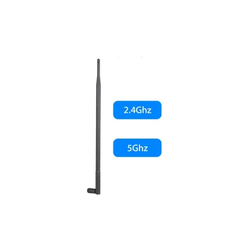 2 Antena Wi-Fi Omnidirecional de Alto Ganho RP-SMA - Maior Alcance e Estabilidade de Sinal