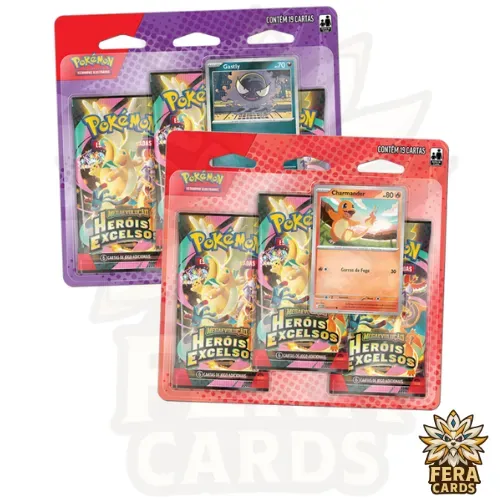 Kit blister triplo Herois excelsos