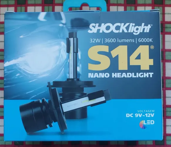 Lampada Super Led Nano Shocklight S14 H7