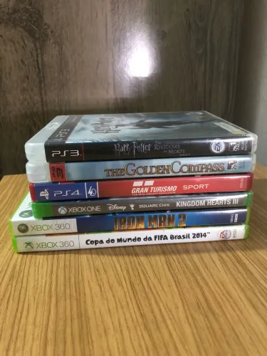 Combo/Lote de Jogos PS3, PS4 e Xbox - Faço Envio