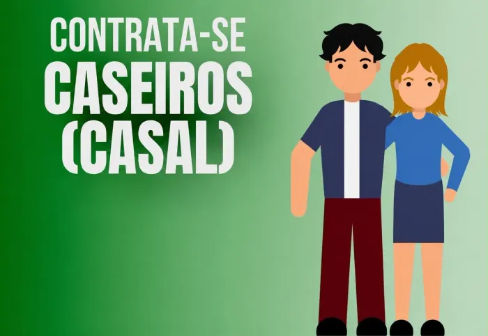 Contrata-se casal de caseiros