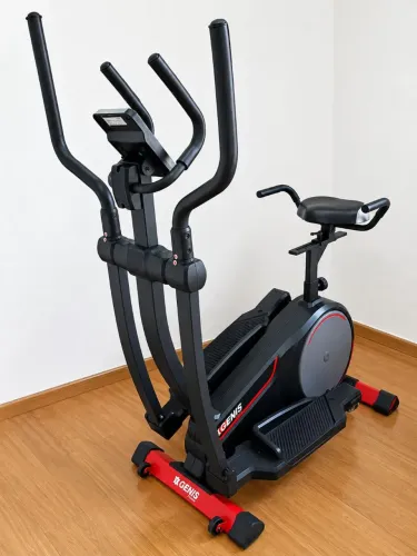 Elíptico e bicicleta ergométrica. Easy Way Genis - POLISHOP