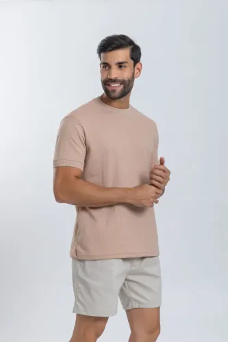 Camisa premium texturizada bubble