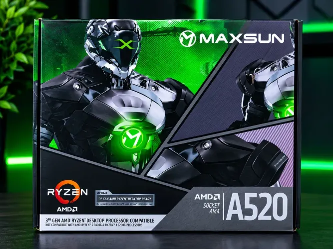 PLACA MÃE MAX-SUN A520M (NOVO)