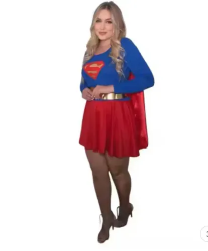 Vendo Fantasia Supergirl 