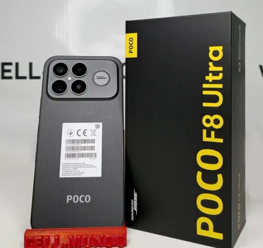 Celular Xiaomi Poco F8 Ultra 16/512 Preto Lacrado
