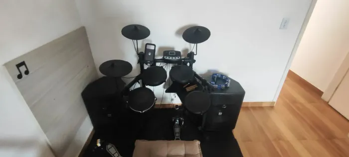 Bateria Eletrônica Shelter para estudo