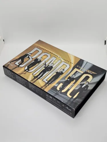 Box 50 Anos James Bond 007 Blu-ray 22 Filmes Colecionador