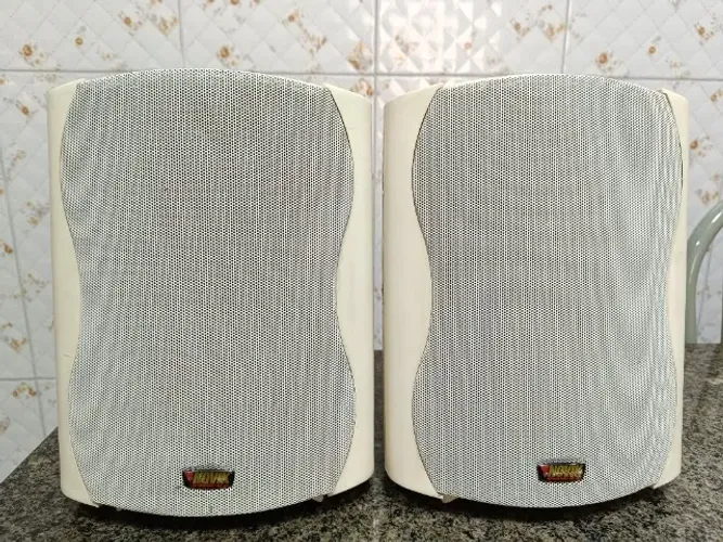 Par de Caixa Passiva de Som Ambiente Novik Liric 6 Par 2 Vias 400w