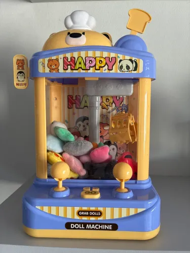 Máquina pega pelúcias