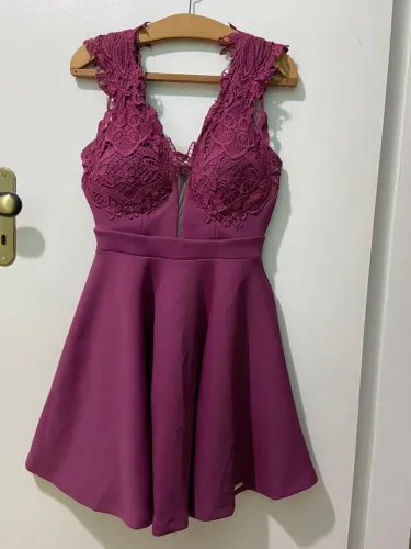 Vestido festa elegante curto