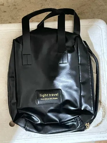 Bolsa De Maquiagem Preta Light Travel