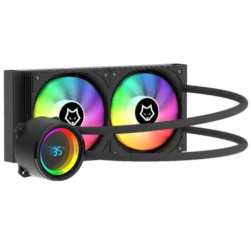 Water Cooler 240mm Husky Glacier ARGB AMD Intel Preto