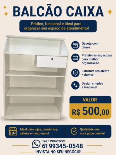 Balcão caixa