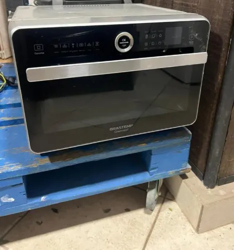FORNO ELETRICO COM MICRO ONDAS JUNTO "TOP" USADO