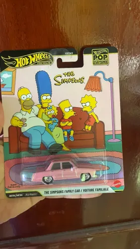 Carrinho hot Wheels Simpsons