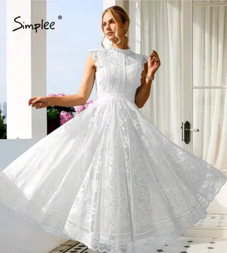 Vestido de renda