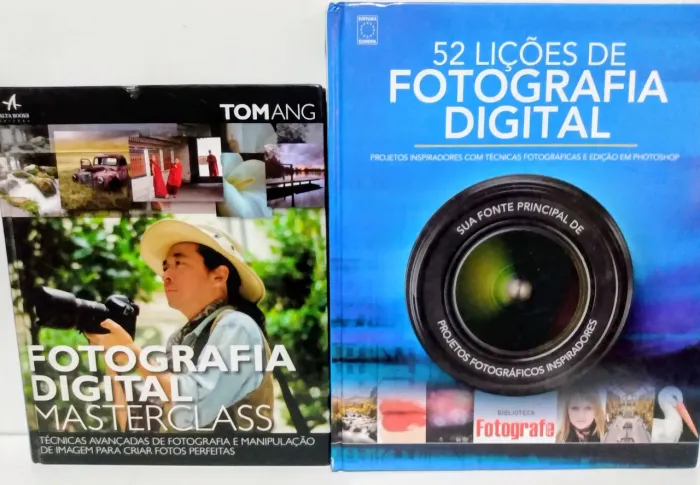 Livros - 50 Lições De Fotografia Digital e Fotografia Digital Masterclass 