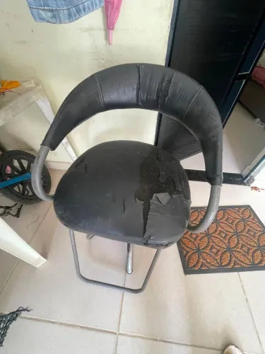 Cadeira de barbeiro, ótimo pra quem estar começando!!