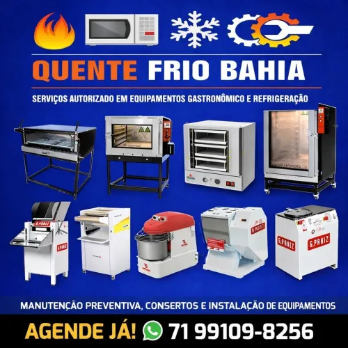 Manutenção de Masseira,  Cilindro, Modeladora, Batedeira Industrial, Liquidificador, Etc.