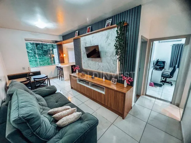 Apartamento com 2 quartos 100% mobiliado para venda em Guabiruba