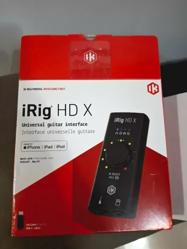 Irig HDx interface de audio para guitarra