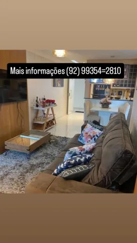 Aluguel - Apartamento 2 Quartos 100% Mobiliado | Condomínio das Lenes, Belém/PA.