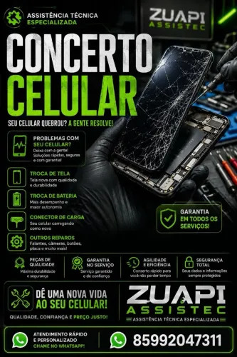 Seu celular quebrou