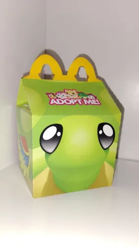 Caixinhas Mac lanche feliz McDonald's Adopt Me colecionáveis