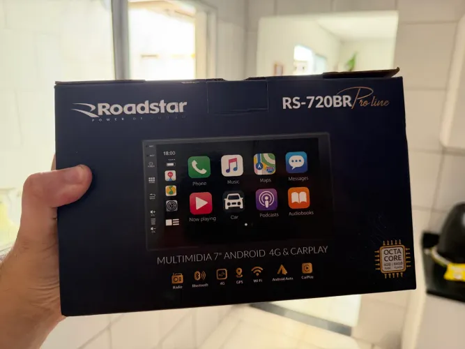 Multimidia roadstar Rs720BR proline LACRADO 7Polegadas 64gb