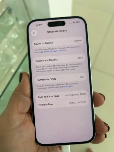 I phone 15 muito novo