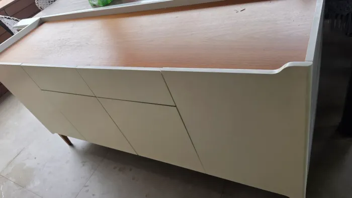 BUFFET 4 PORTAS/2 GAVETAS 1,60 M X 47 CM PILARES