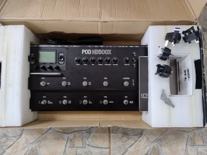 POD HD500X ZERADA