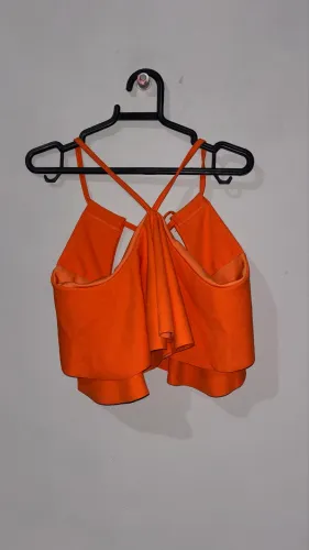 Conjunto laranja tamanho P