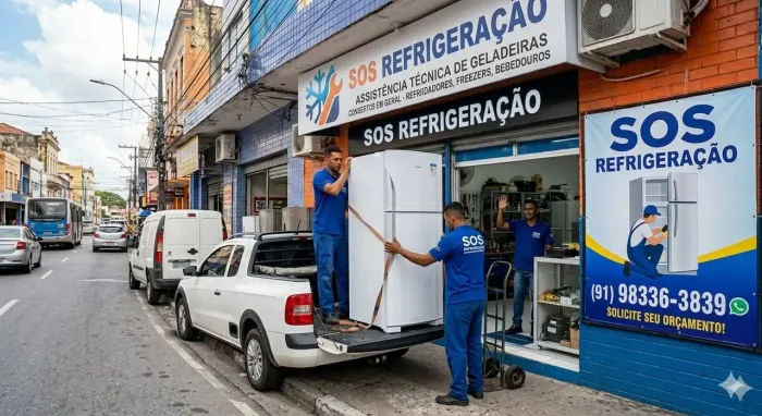 Concerto de geladeira freezer refrigeração 