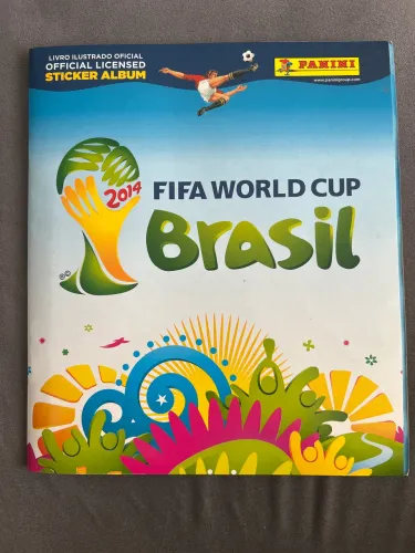 Álbum COMPLETO Copa do mundo 2014 em perfeito estado de conservação