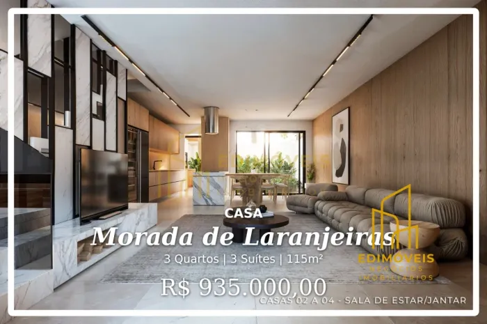 Morada de Laranjeiras: Casa Triplex com Área Gourmet e Acabamento Premium!