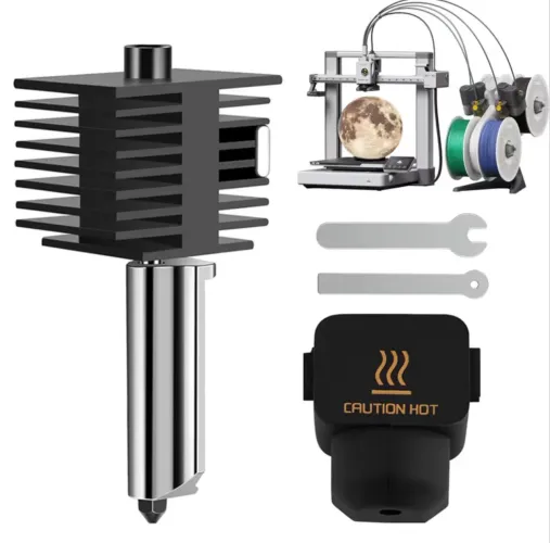 Bico Hotend 0,2 mm Compatível Bambu Lab A1 / A1 Mini / P1P / P1S / X1C / X1E - NOVO