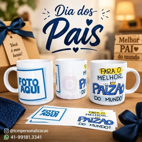 Caneca personalizada Dia dos pais