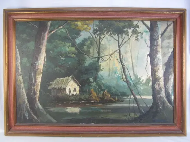 Pintura A Cabana do Pescador