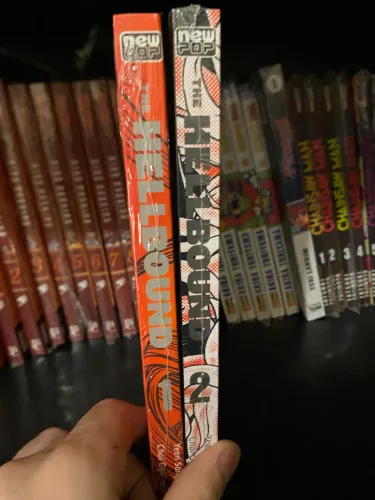 Mangá hellbound 1 e 2 lacrado