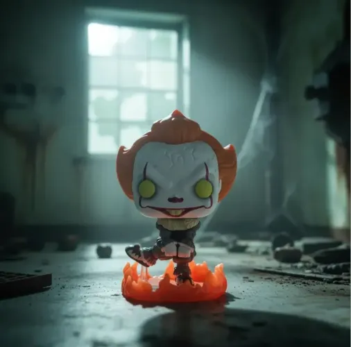 Funko Pop! 1437 Pennywise Dancing Edição Especial Glow Chase