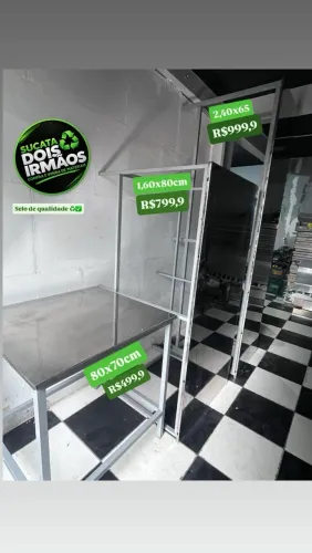 Mesa de inox
